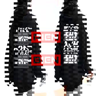 Cadeau Homme Humour Anniversaire Drole Je Ne Fais Rien Sweat à capuche oversize pour femme avec imprimé dans le dos - Cadeauxyz