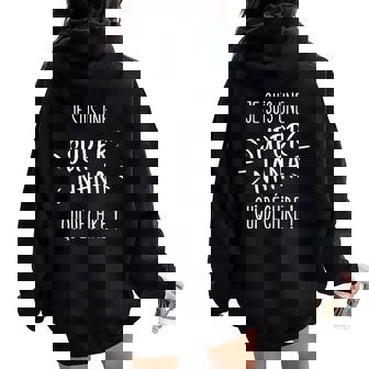 Cadeau Original Humouruper Nana Debardeur Sweat à capuche oversize pour femme avec imprimé dans le dos - Cadeauxyz