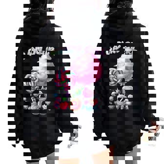 Candy Girls Dress Halloween Costume Girls Treat Lover Women Oversized Hoodie Back Print - Thegiftio