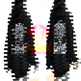 Cette Fille Aime Leélo De Montagnettélo De Montagne Sweat à capuche oversize pour femme avec imprimé dans le dos - Cadeauxyz