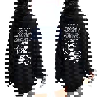 Christian Women Girls Track Cross Country Bible Verse Prayer Women Oversized Hoodie Back Print | Mazezy