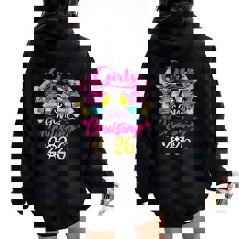 Cruise Girls Gone Cruising 2026 Vacation Trip Besties Women Oversized Hoodie Back Print | Seseable UK