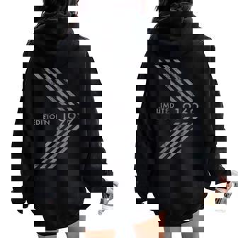 Cumpleaños 1969 Edición Limitada Para Hombre Retro Women Oversized Hoodie Back Print - Regaloses