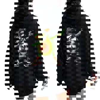 Dabbing Avocat Drôle Avocat Dab Dance Garçons Filles Enfants Sweat à capuche oversize pour femme avec imprimé dans le dos - Cadeauxyz
