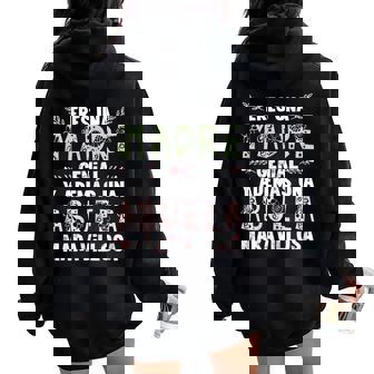 Día De La Madre Regalos Originales Madre Abuela Genial Women Oversized Hoodie Back Print - Regaloses