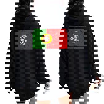 Drapeau Du Portugal Pour Hommes S Enfants Sweat à capuche oversize pour femme avec imprimé dans le dos - Cadeauxyz