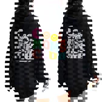 El Diseño Definitivo Cool Mom's Club Para Madres Geniales Women Oversized Hoodie Back Print - Regaloses