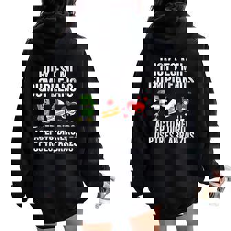 Feliz Cumpleaños Fiesta Niño Niña Hombre Divertida Women Oversized Hoodie Back Print - Regaloses