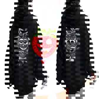 Fresa De Oficina Divertida Con Corbata Para Hombre Y Women Oversized Hoodie Back Print - Regaloses