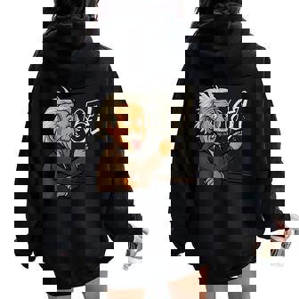 67 Teacher Humor For Students Women Oversized Hoodie Back Print | Seseable UK