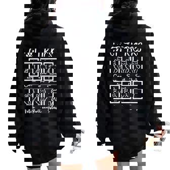 Cat Tricks For Cat Owner Kitten Dad Mom Kitty Women Oversized Hoodie Back Print | Mazezy