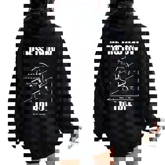 Physics Para Y Hombre Women Oversized Hoodie Back Print - Regaloses