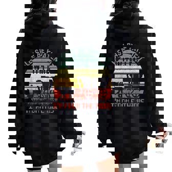 Retro Sarcastic Humor For Millennials Gen X And Gen Ze Women Oversized Hoodie Back Print - Thegiftio