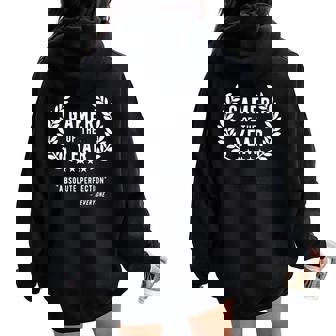 Gamer Teen Boys Men Women Gamer Of Year Video Gaming Women Oversized Hoodie Back Print | Mazezy