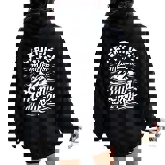 Humoristique Maman Fete Des Meres Meilleure Maman Sweat à capuche oversize pour femme avec imprimé dans le dos - Cadeauxyz