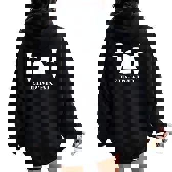 Ides De Marzo Eid Mar Eidibus Martiis Antigua Roma Women Oversized Hoodie Back Print - Regaloses