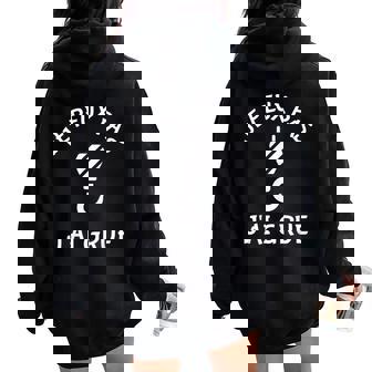 Je Peux Pas J'ai Grue Humour Grutier Homme Chantier Sweat à capuche oversize pour femme avec imprimé dans le dos - Cadeauxyz