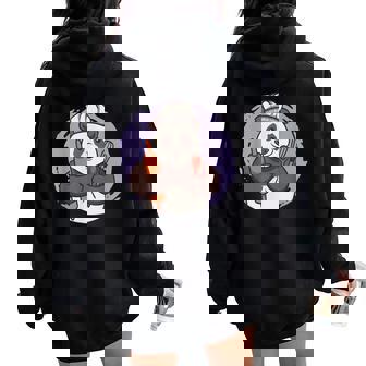 Joli Motif Panda Ours Boulanger Pour Homme Enfant Sweat à capuche oversize pour femme avec imprimé dans le dos - Cadeauxyz