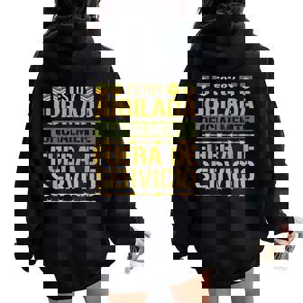 Jubilada Leyendae Jubila Madre Abuela Jubilación Women Oversized Hoodie Back Print - Regaloses