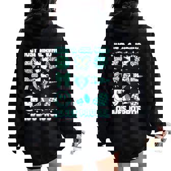 Just A Girl Who Loves Protos House Of Success Women Oversized Hoodie Back Print | Seseable CA