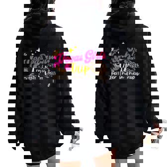 Las Vegas Girls Trip Better Than Therapy Girls Matching Women Oversized Hoodie Back Print | Mazezy
