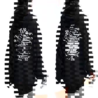 Love Of The Country Faith In God Patriotic US Flag Christian Women Oversized Hoodie Back Print | Mazezy