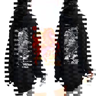 Lunar New Year Chinese New Year 2026 Year Of The Horse Women Oversized Hoodie Back Print | Seseable CA