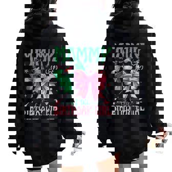 Mommy Of The Birthday Girl Matching Witch Family Bday Part Women Oversized Hoodie Back Print | Seseable FR