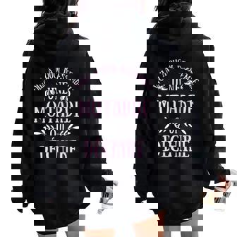 Motarde Qui Déchire Humour Moto Idée Cadeau Sweat à capuche oversize pour femme avec imprimé dans le dos - Cadeauxyz