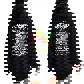 Mother Daughter Trip Matching Mother Daughter Cruise Women Oversized Hoodie Back Print | Seseable FR