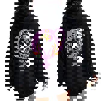 Muxote Igualdad 8M 8 De Marzo Dia De La Manga Larga Women Oversized Hoodie Back Print - Regaloses