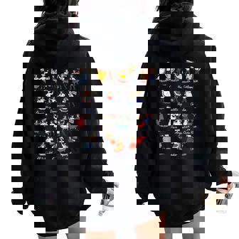 Hispanic Heritage Month Country Traditional Dance Men Women Women Oversized Hoodie Back Print | Mazezy