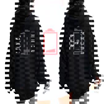 Para Mamá De 3 Niños Regalo De Hijo Y Madre Para El Día De La Madre Cumpleaños Y Women Oversized Hoodie Back Print - Regaloses