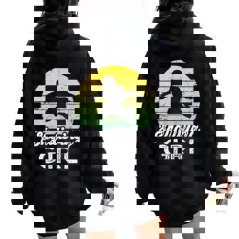 Parachutisme Fille Drôle Mignonkydive S Sweat à capuche oversize pour femme avec imprimé dans le dos - Cadeauxyz