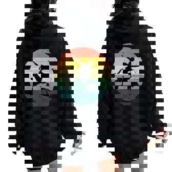 Parcours Free Running Free Runner Parkour Women's Tank Top Women Oversized Hoodie Back Print | Mazezy