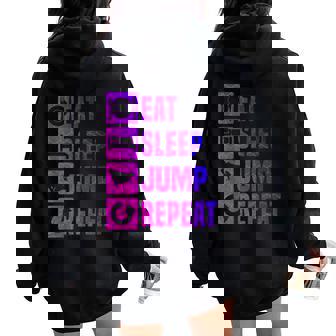 Parcours Women's Free Runner Parkour Free Running Shoes Tank Top Women Oversized Hoodie Back Print | Mazezy