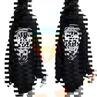 Pick Jesus Christian Music Guitar Pick Women Women Oversized Hoodie Back Print | Seseable UK