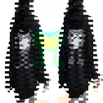 Portland Frog Costume For And Women Women Oversized Hoodie Back Print | Seseable CA