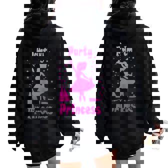 Princesse Enterrement Deie De Jeune Fille Alcool Aprèski Party Sweat à capuche oversize pour femme avec imprimé dans le dos - Cadeauxyz