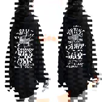 Promoted To Grandma Again Est 2026 Soon To Be Grandma 2026 Women Oversized Hoodie Back Print | Mazezy