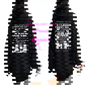 Proud Color Guard Senior Mom 2026 Senior Color Guard Mama Women Oversized Hoodie Back Print | Seseable CA