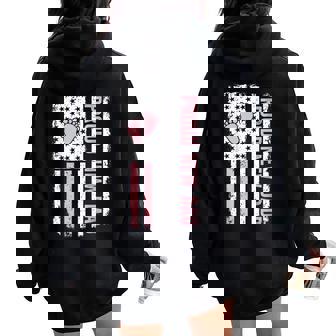 Proud New Dad New Girl Baby Fathers Day First Time Dad Women Oversized Hoodie Back Print | Mazezy