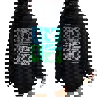 Rana Retro Gráfica Movimientos De Rana Para Hombres Es Y Niñosintage Women Oversized Hoodie Back Print - Regaloses