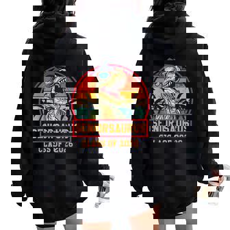 Retro Class Of 2026 Senior Seniors 2026 Women Oversized Hoodie Back Print | Seseable CA