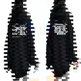 Retro Floral Peds Nurse Coquette Bow Pediatric Nurse Rn Crew Women Oversized Hoodie Back Print | Seseable FR