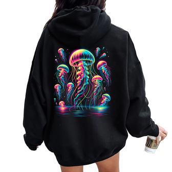 Retrojelly Cool Graphic S 6Xl Graphic Women Oversized Hoodie Back Print - Thegiftio UK