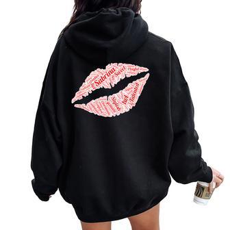 Sabrina Name T For And Girls Inspiring Sabrina Women Oversized Hoodie Back Print - Thegiftio UK