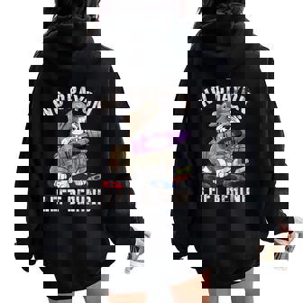 Sarcastic No Crayon Left Behind Soldier School Military Camp Women Oversized Hoodie Back Print - Thegiftio