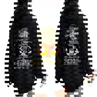 Scorpio Queen Black Woman Cap Hat Camo Afro Girl Zodiac Women Oversized Hoodie Back Print | Seseable FR