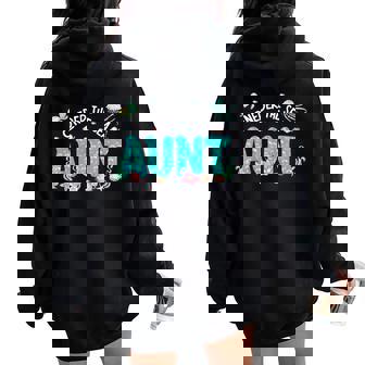 Under Sea Aunt Birthday Girl Boy Matching Family Party Women Oversized Hoodie Back Print - Thegiftio